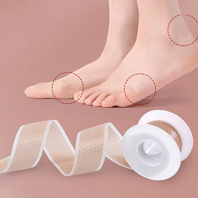 100Cm Gel Heel Protector Foot Patches Adhesive Blister Pads Heel Liner Shoes Stickers Relief Pain Plaster Grip Foot Care Cushion
