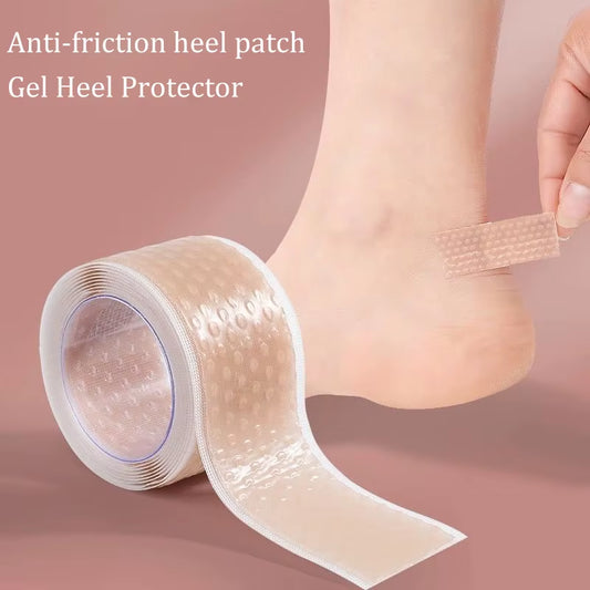100Cm Gel Heel Protector Foot Patches Adhesive Blister Pads Heel Liner Shoes Stickers Relief Pain Plaster Grip Foot Care Cushion