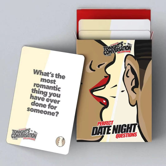 Tonight'S Conversation Card Game Date Night Edition over 100 Open-Ended Questions